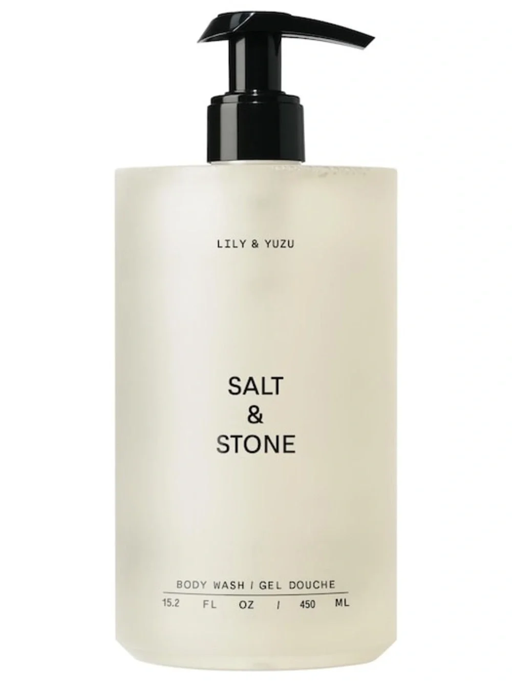 New Salt & Stone Lily & Yuzu Refillable Skin Softening Body Wash